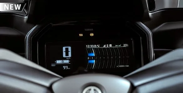 Full LCD Speedometer with TFT Infotainment Display