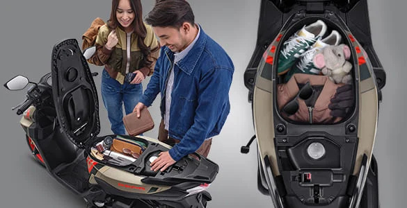 Bagasi Luas 18.6L