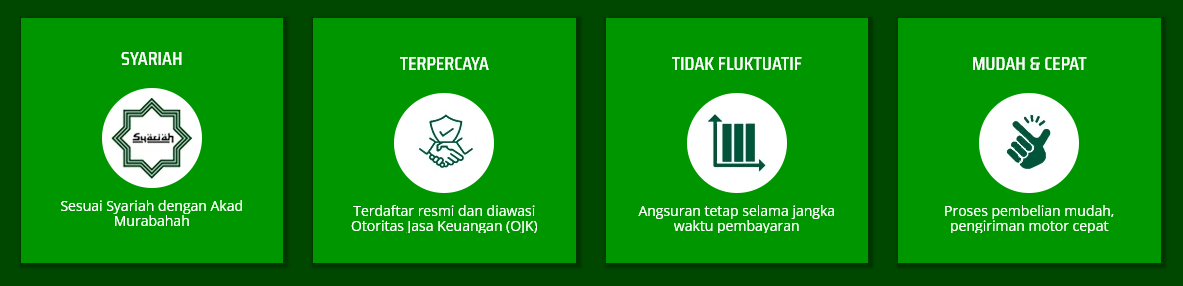 KEUNGGULAN KREDIT MOTOR SYARIAH