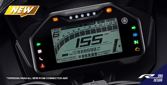 YZF-R1 Styled Full Digital Speedometer