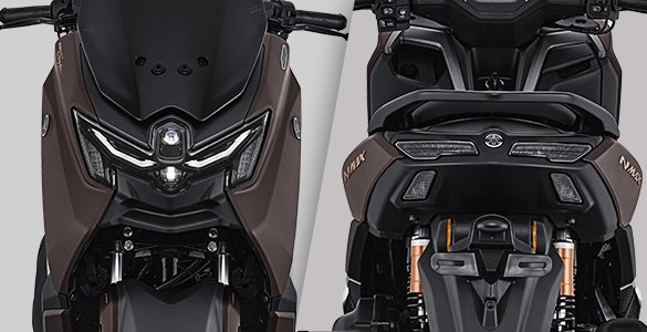 Front & Rear LED Lamp With Dual Projector