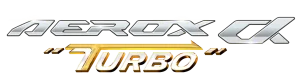 Aerox Alpha “TURBO” 70th Livery logo